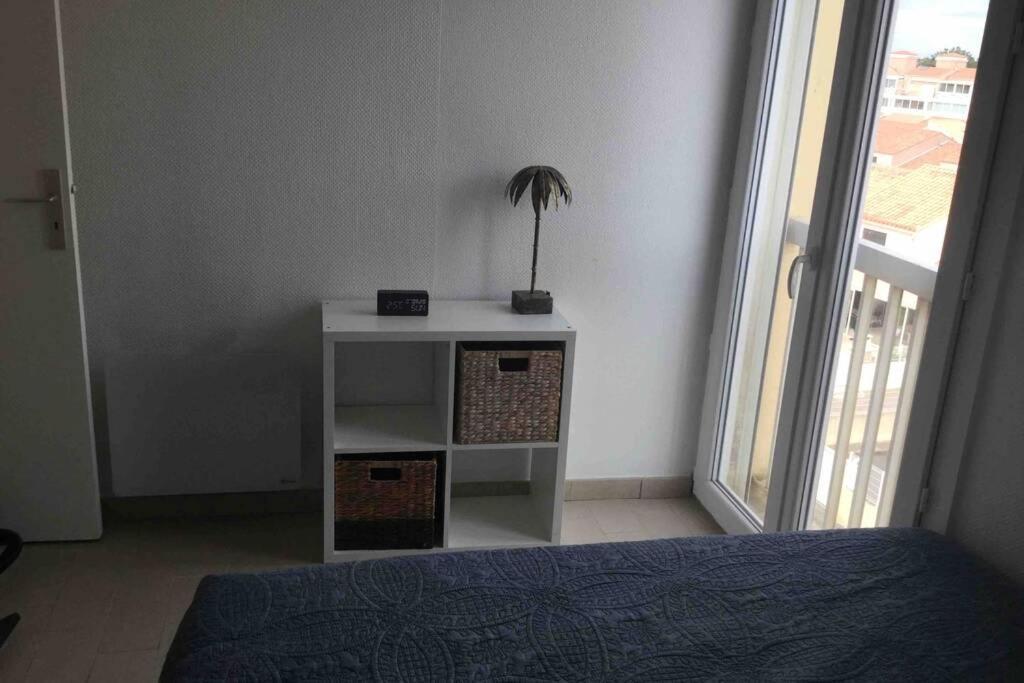 T3 Vue Exceptionnelle Avec Acces Prive A La Plage, Wifi, Clim - Dansnotreappart-Com - Valras-Plage Eksteriør billede