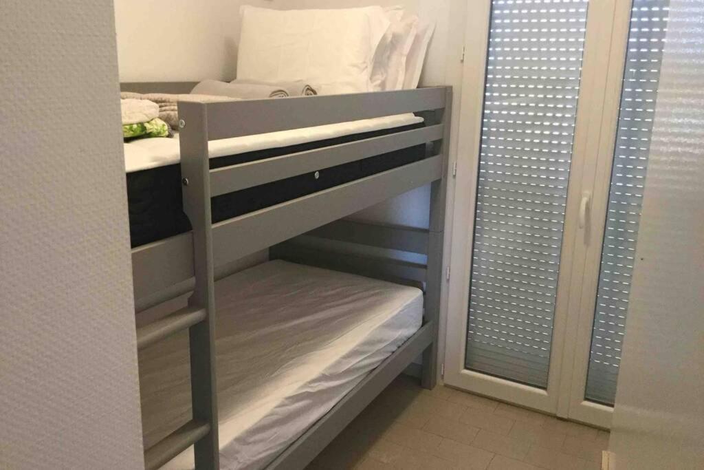 T3 Vue Exceptionnelle Avec Acces Prive A La Plage, Wifi, Clim - Dansnotreappart-Com - Valras-Plage Eksteriør billede