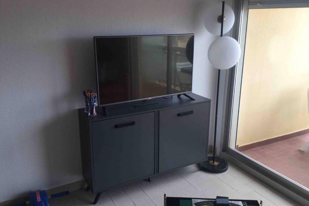 T3 Vue Exceptionnelle Avec Acces Prive A La Plage, Wifi, Clim - Dansnotreappart-Com - Valras-Plage Eksteriør billede